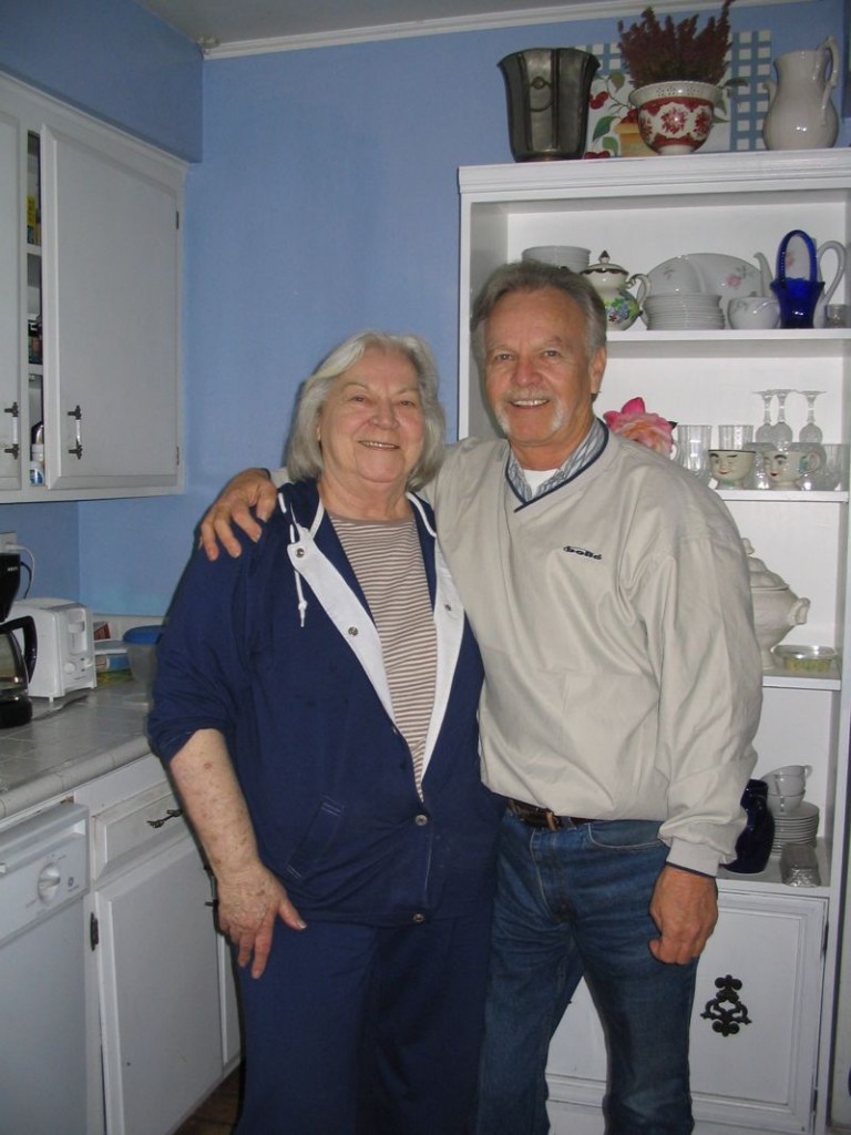Glenn Uloth and sister Jessie Hatfield in Fountain Valley, California